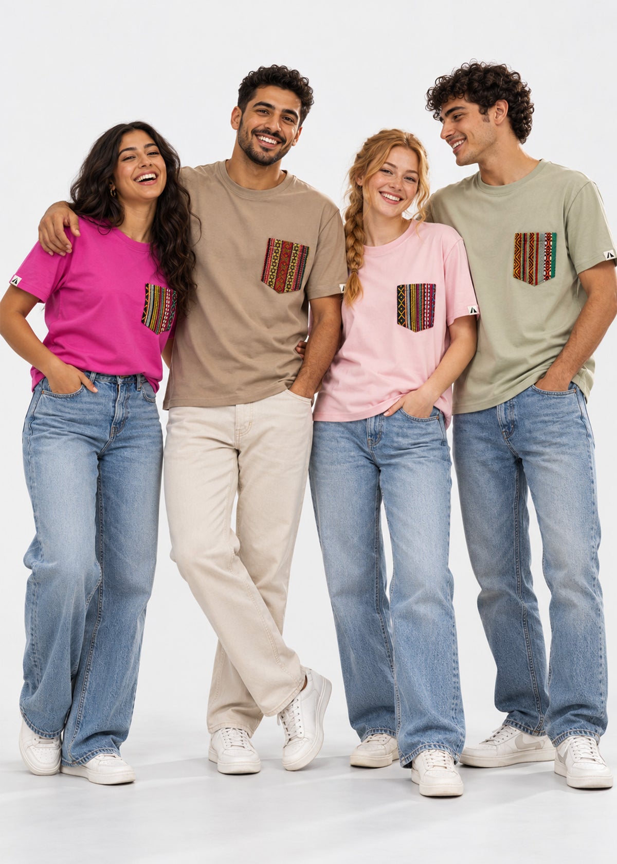 Sadu Pocket Cotton T-Shirt – Colors