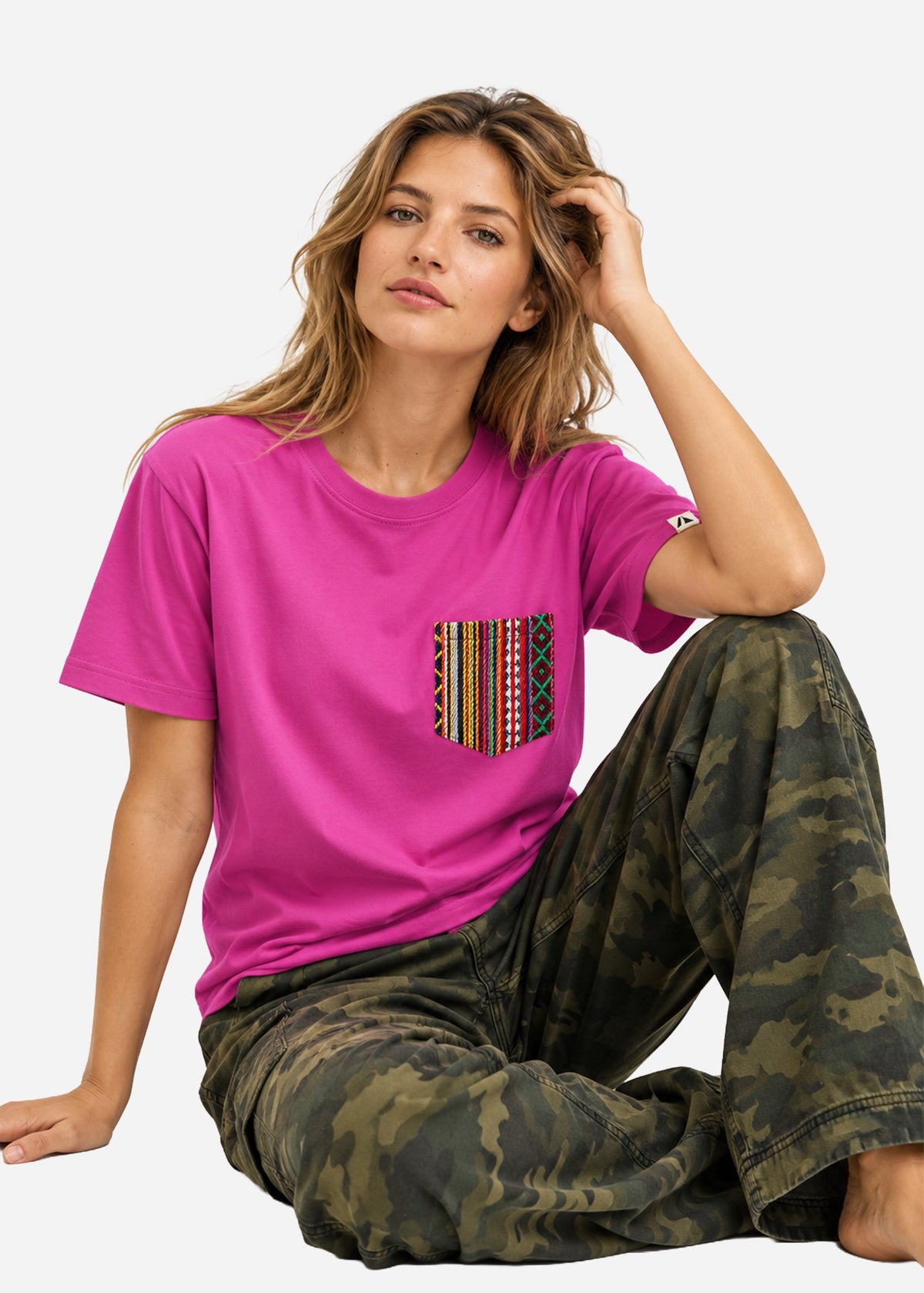 Sadu Pocket Cotton T-Shirt – Colors