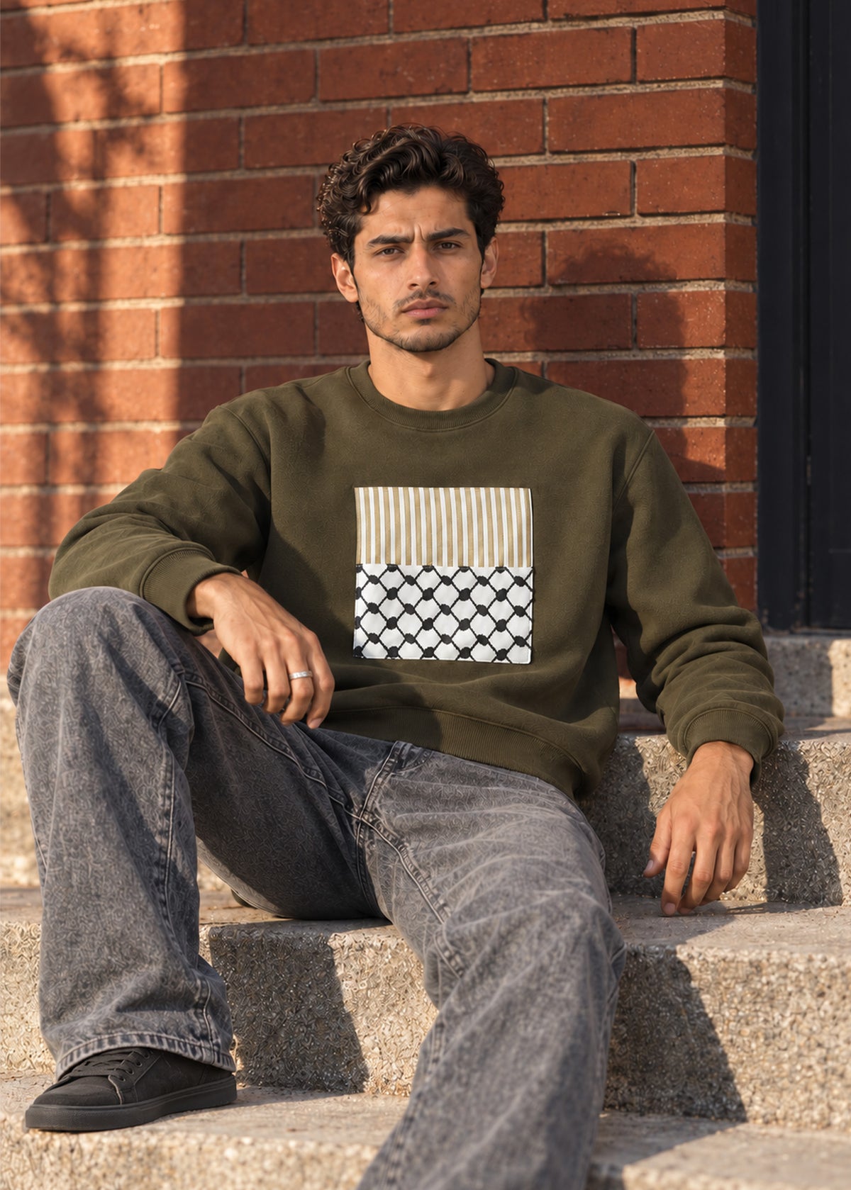Saya Shemagh & Keffiyeh Sweatshirt