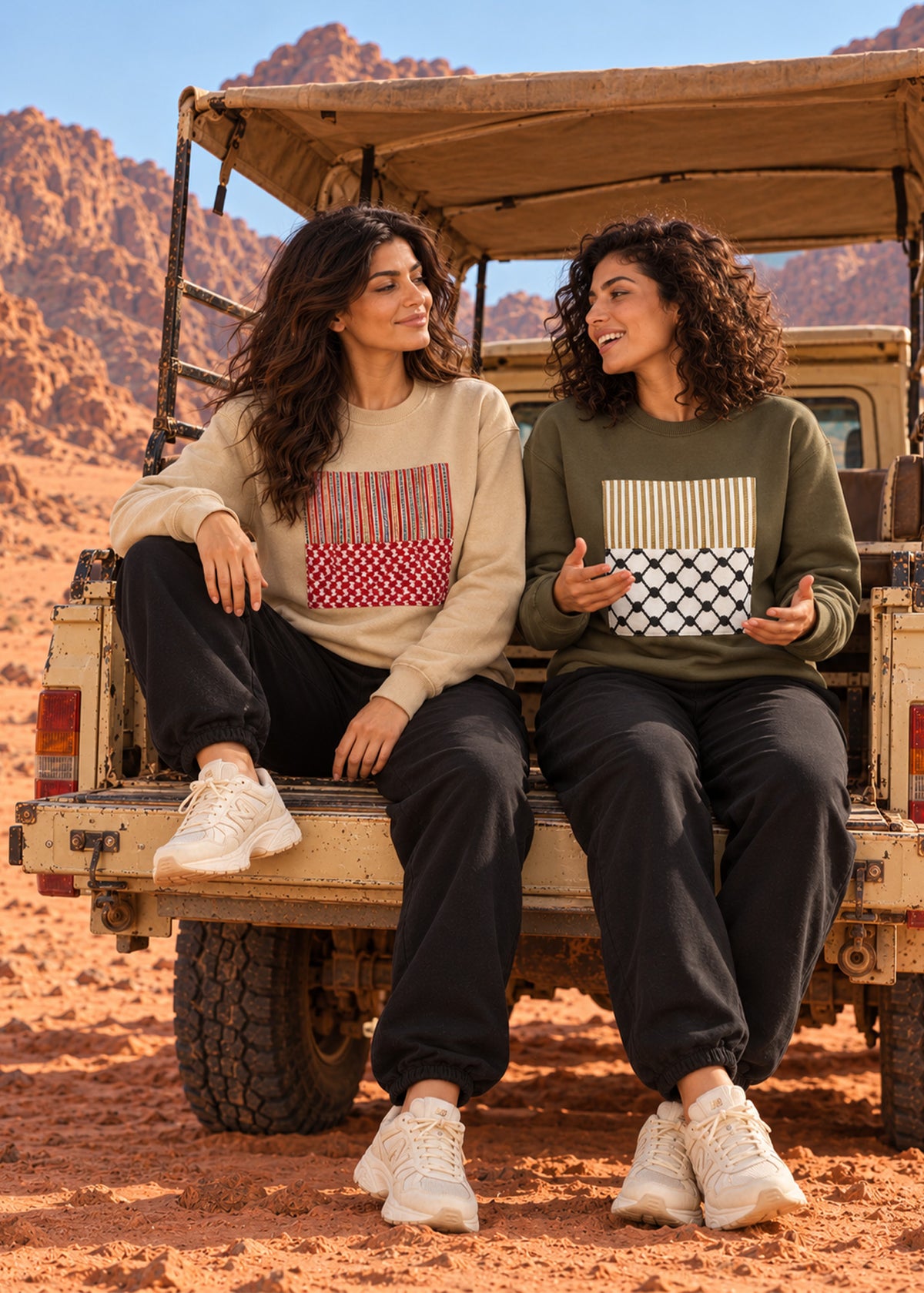 Saya Shemagh & Keffiyeh Sweatshirt
