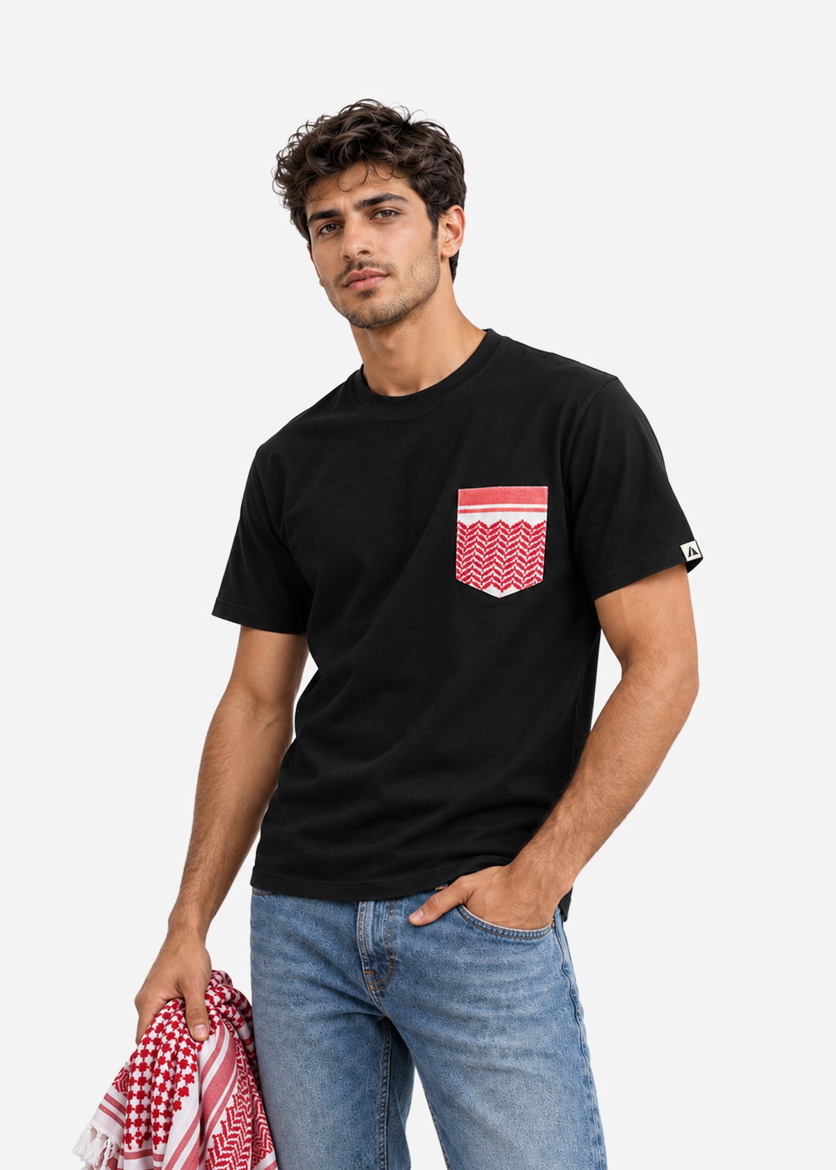 Shemagh Pocket Cotton T-Shirt