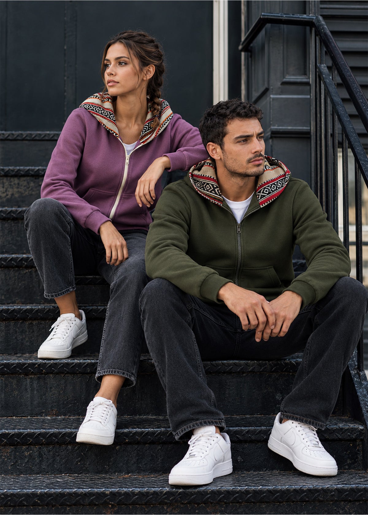 Sadu Hood Jacket - Colors - unisex