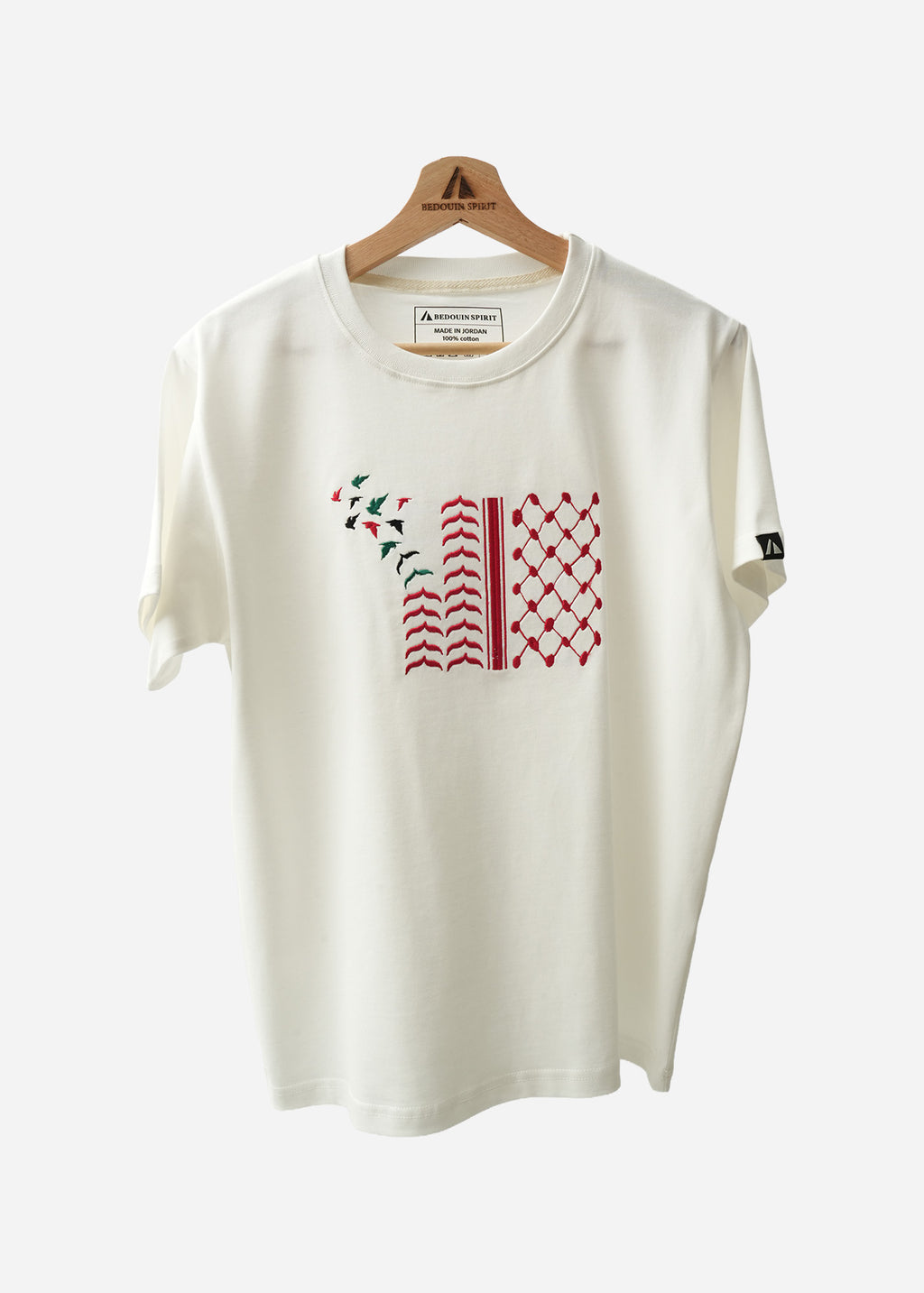 Shemagh Tatreez Cotton T-Shirt