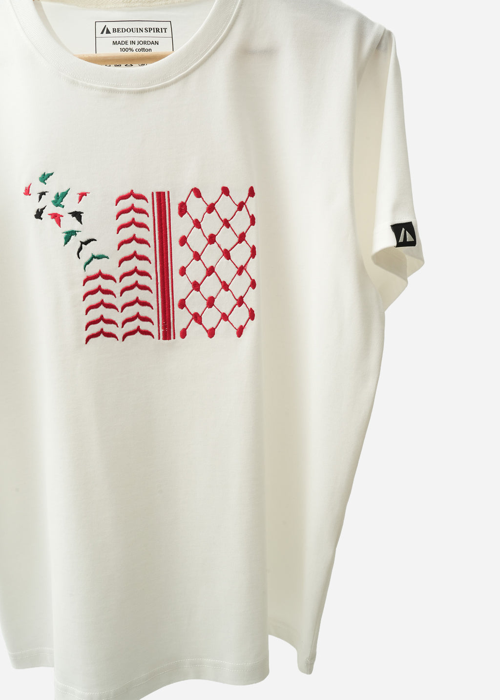 Shemagh Tatreez Cotton T-Shirt