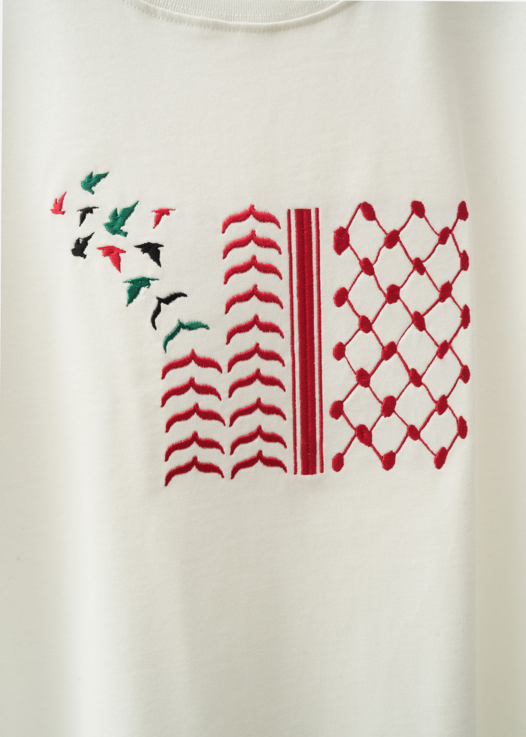 Shemagh Tatreez Cotton T-Shirt