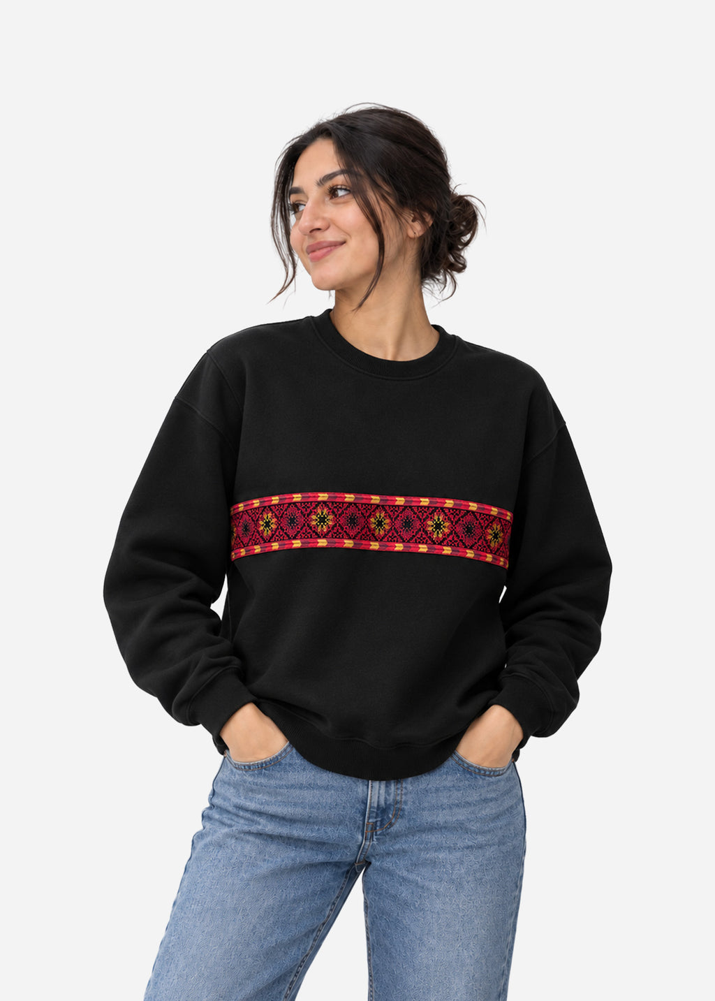 Falahi Tatreez Manajeel Sweatshirt
